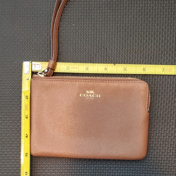 Coach Corner Zip Wristlet - Picture 4 of 4